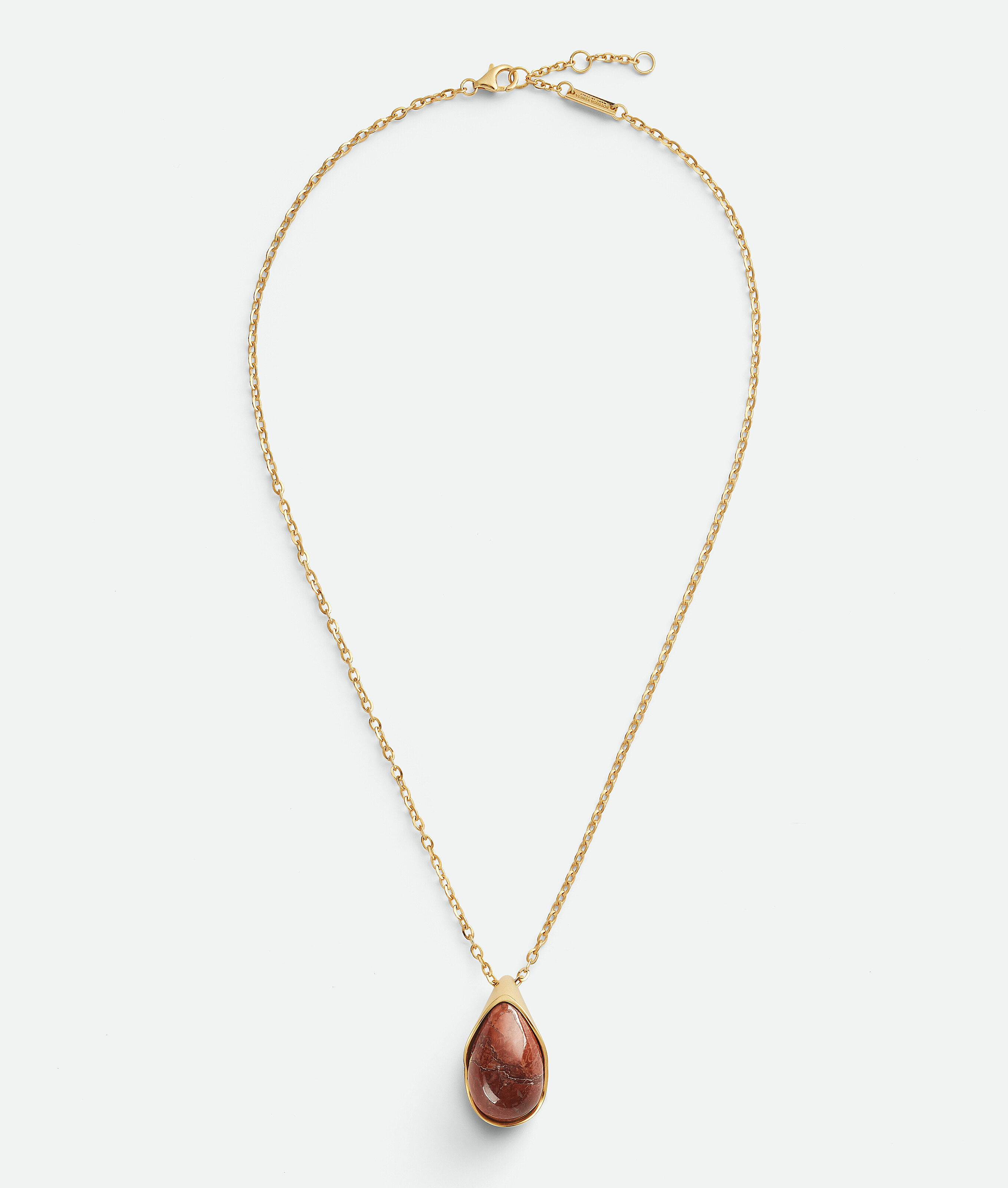 Drop Marble Pendant Necklace