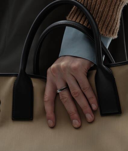 Men's Veneta Ring in Espresso Bottega Veneta Germany EN - Image 2