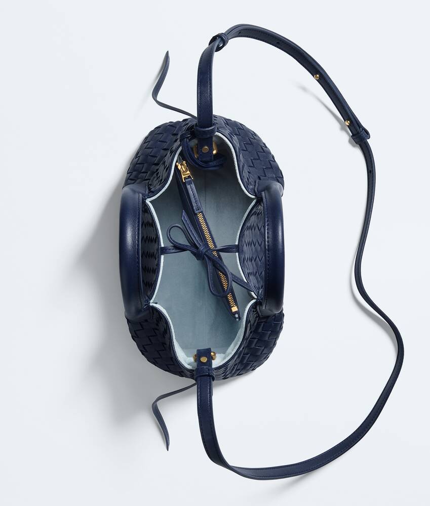 Women's Small Pinacoteca in Petroleum/glacial Bottega Veneta Italy EN - Image 3