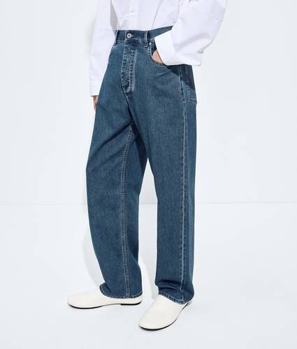 Jeans mit weitem Bein in Atlantic Blue f&uuml;r Herren in Mid blue Bottega Veneta &Ouml;sterreich DE - Image 2