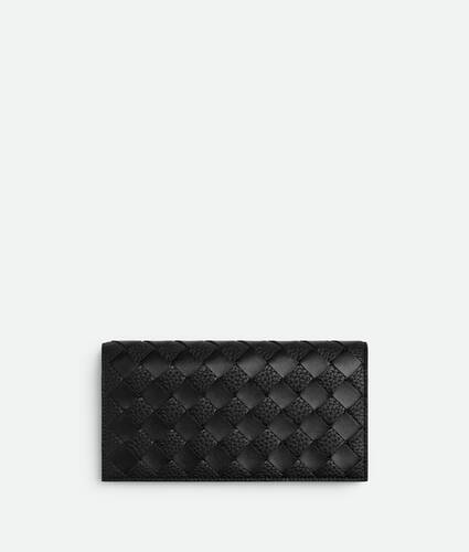 Intrecciato Long Wallet With Coin Purse