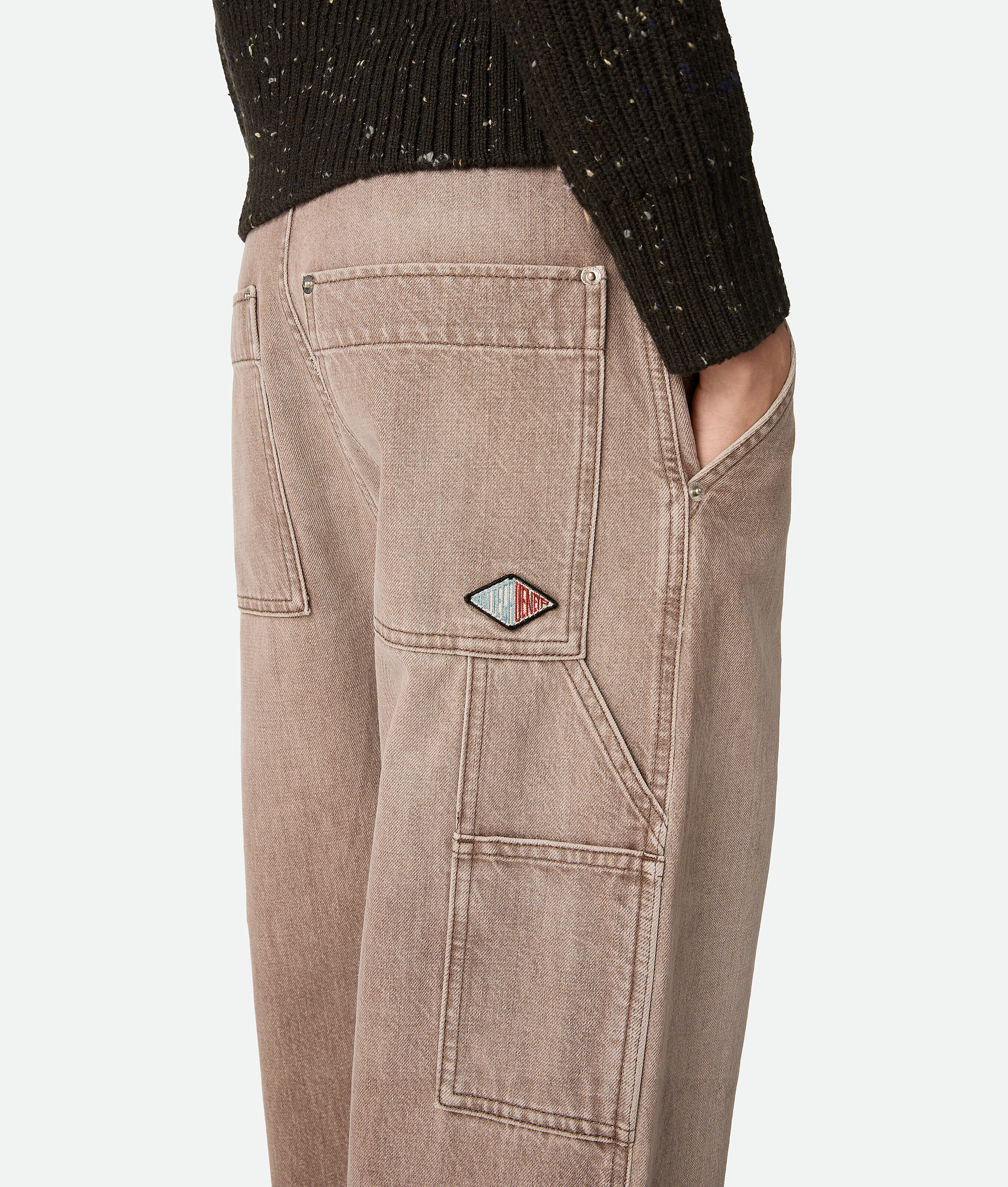 Bottega Veneta Jean Cargo Brun In Brown