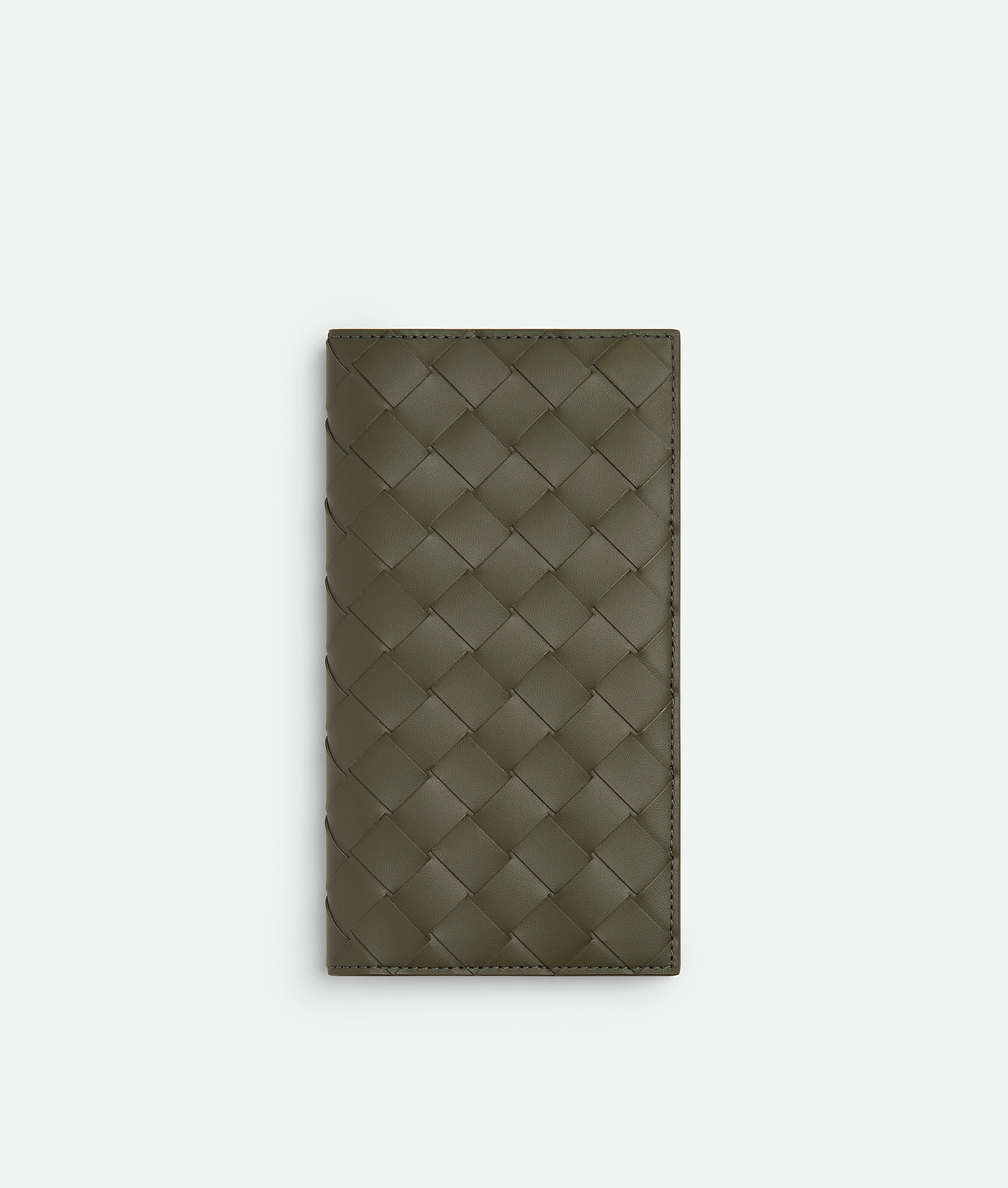 Bottega Veneta Intrecciato Long Wallet - Crocodile - Man