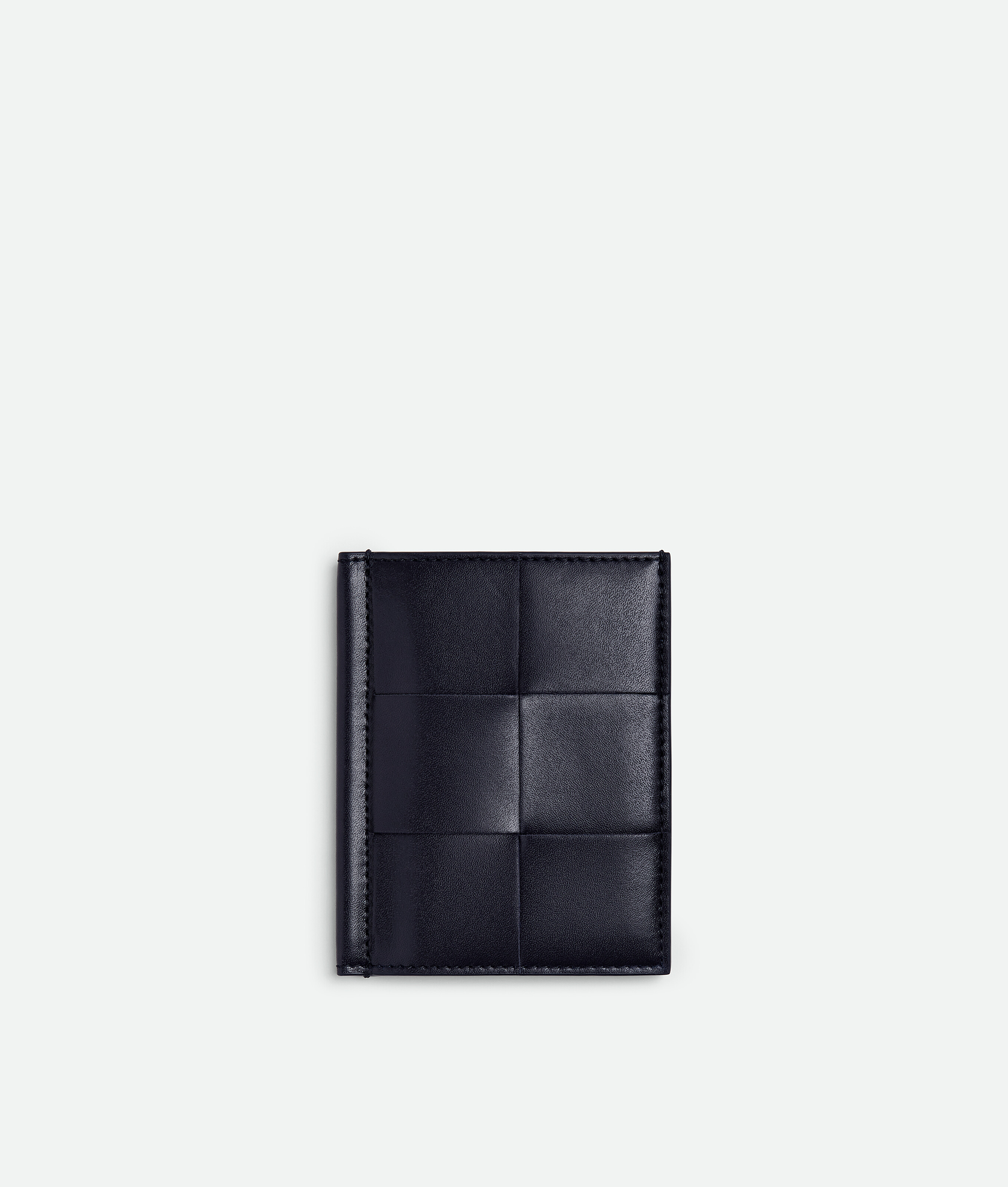 Bottega Veneta Cassette Flap Card Case - Nocturnal/blue Royal - Man