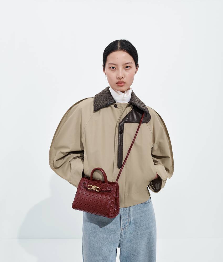 Women's Mini Andiamo in Lava red Bottega Veneta United States EN - Image 2