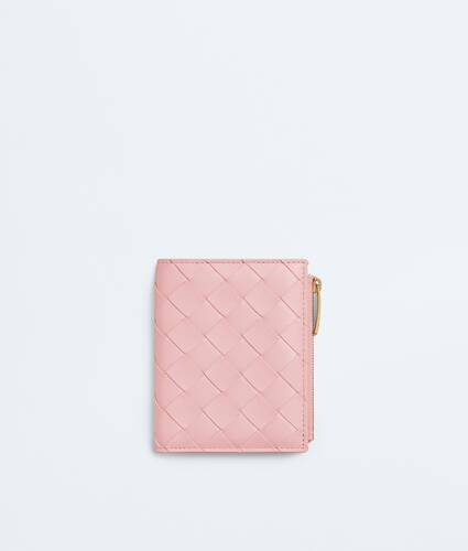 Portafoglio Intrecciato bi-fold piccolo