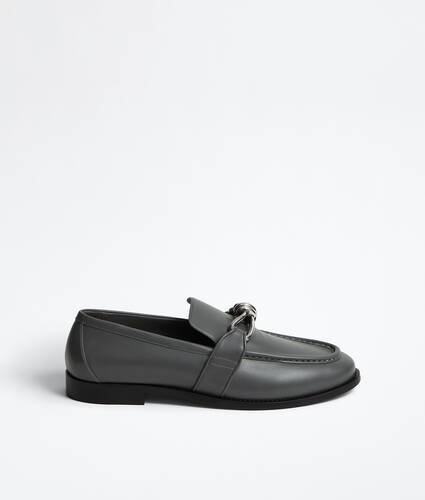 Men's Astaire Loafer in Obsidian gray Bottega Veneta Ireland EN - Image 1