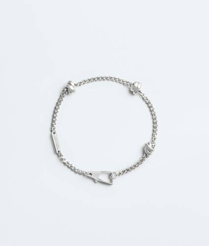 Ele's Pulseira Knot em Silver Bottega Veneta Brasil PT - Image 3