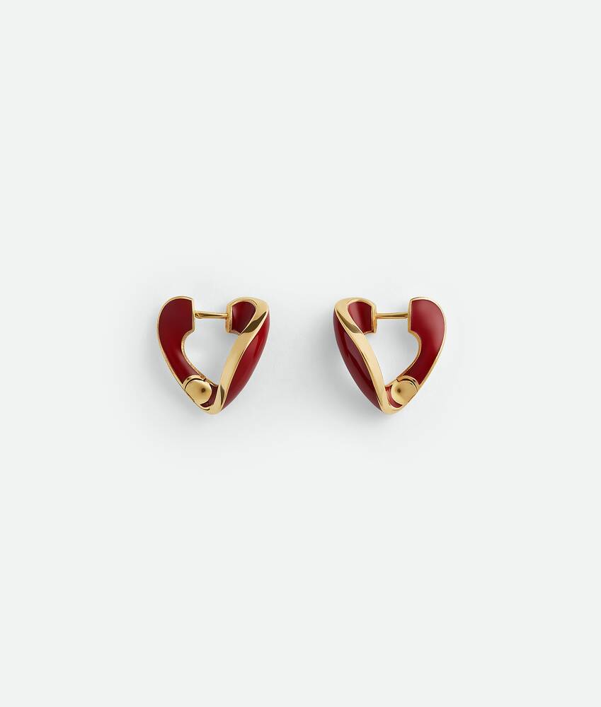 Women's Cards Earrings in Syrup Bottega Veneta United States EN - Image 3