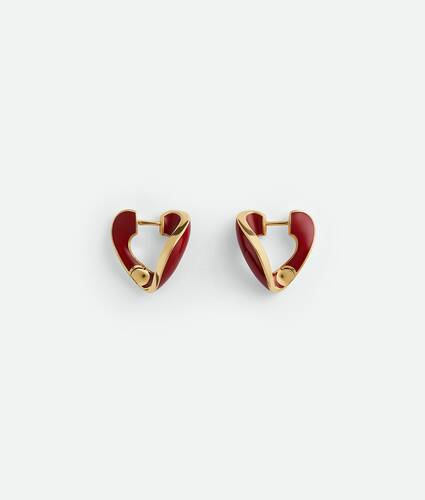 Women's Cards Earrings in Syrup Bottega Veneta Zimbabwe EN - Image 3