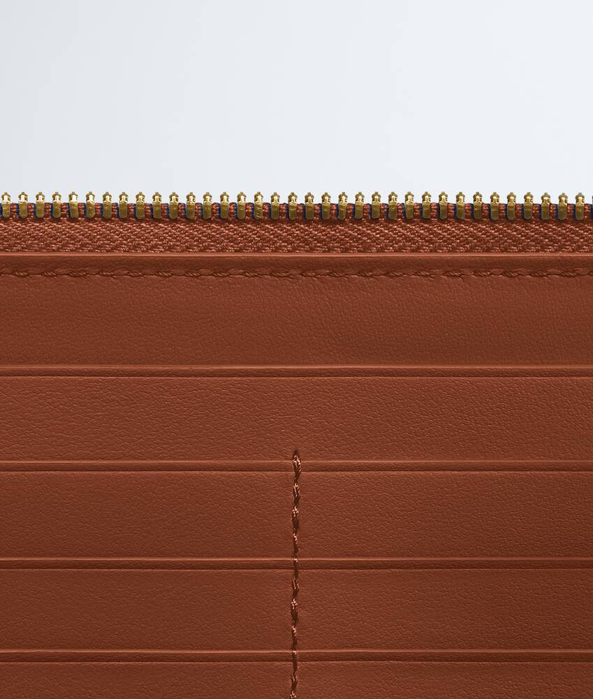 Women's Intrecciato Zip-Around Wallet in Tannin Bottega Veneta Canada EN - Image 3