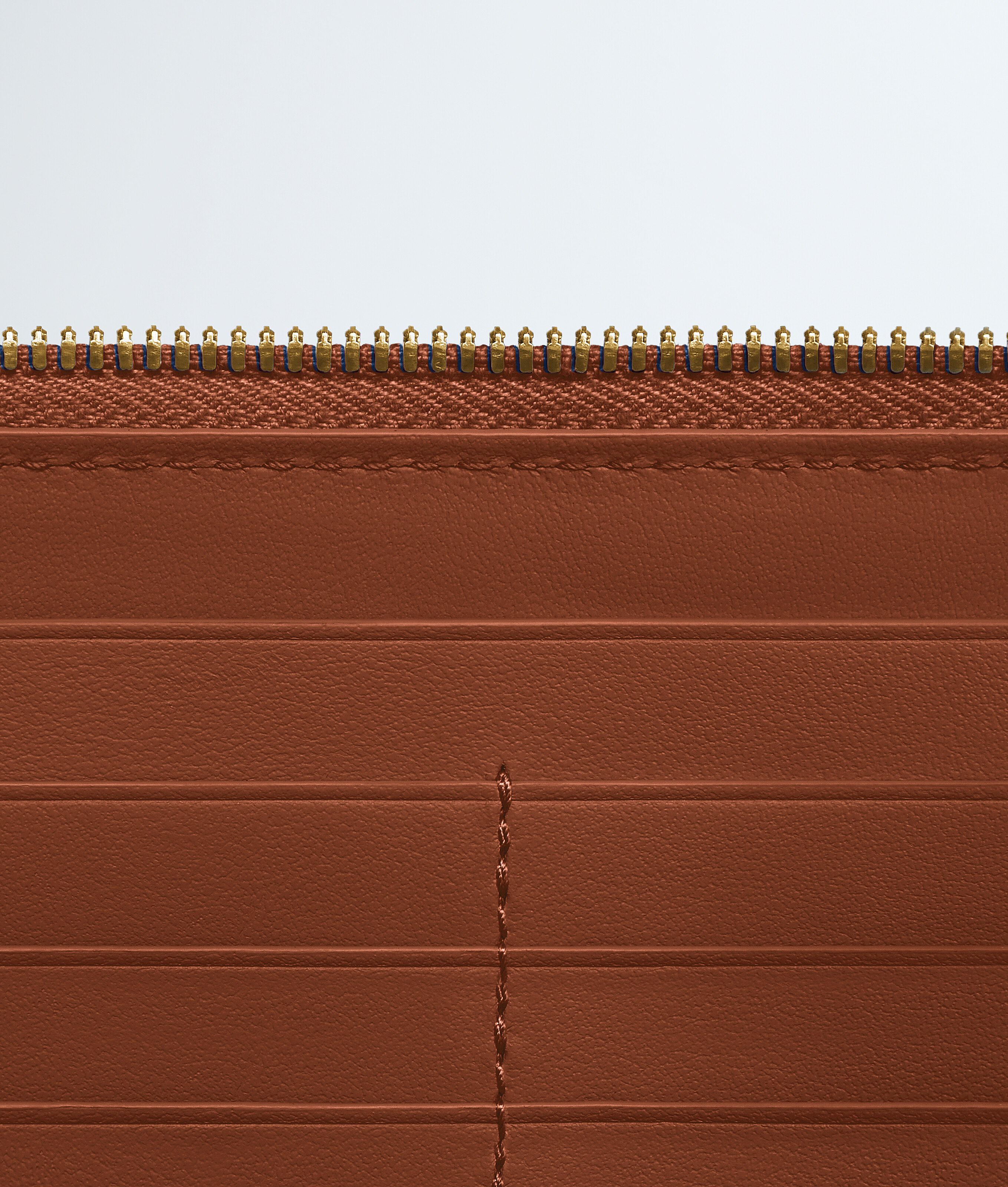 Women's Intrecciato Zip-Around Wallet in Tannin Bottega Veneta Luxembourg EN - Image 3