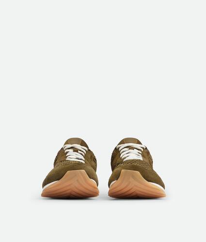 Sneaker Orbit da Uomo in Olive oil Bottega Veneta Italia IT - Image 3