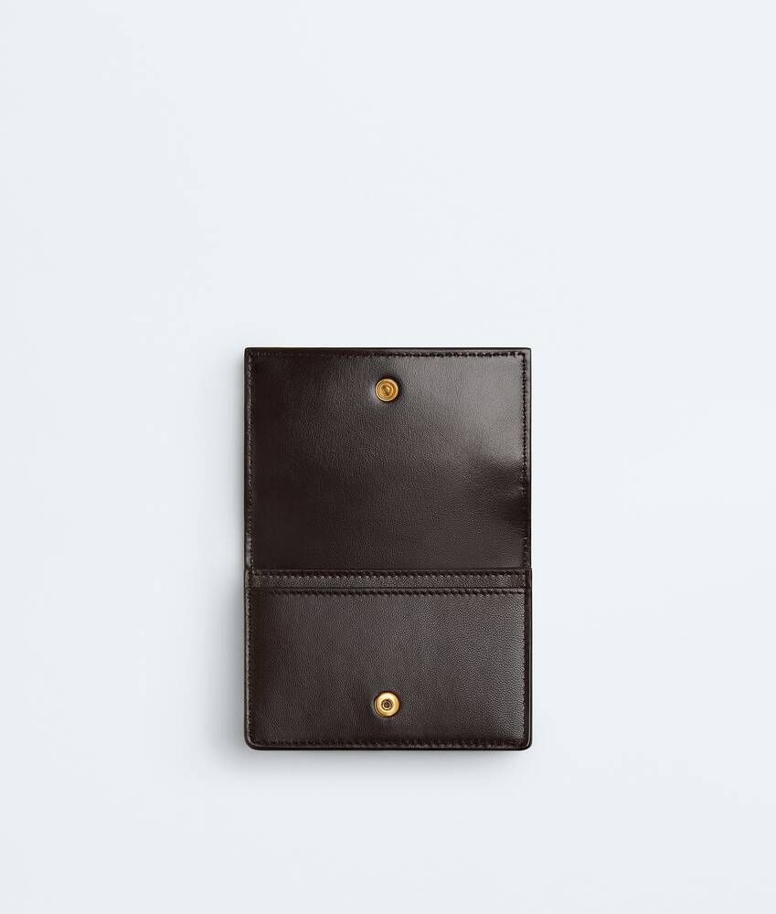 Ela's Porta-cart&otilde;es de visita Intrecciato em Fondant Bottega Veneta Brasil PT - Image 2