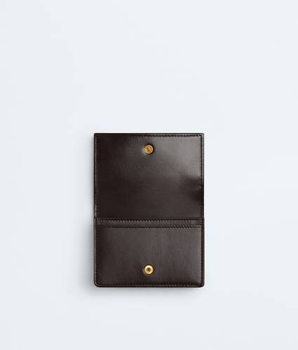 Women's Intrecciato Business Card Case in Fondant Bottega Veneta Kuwait EN - Image 2