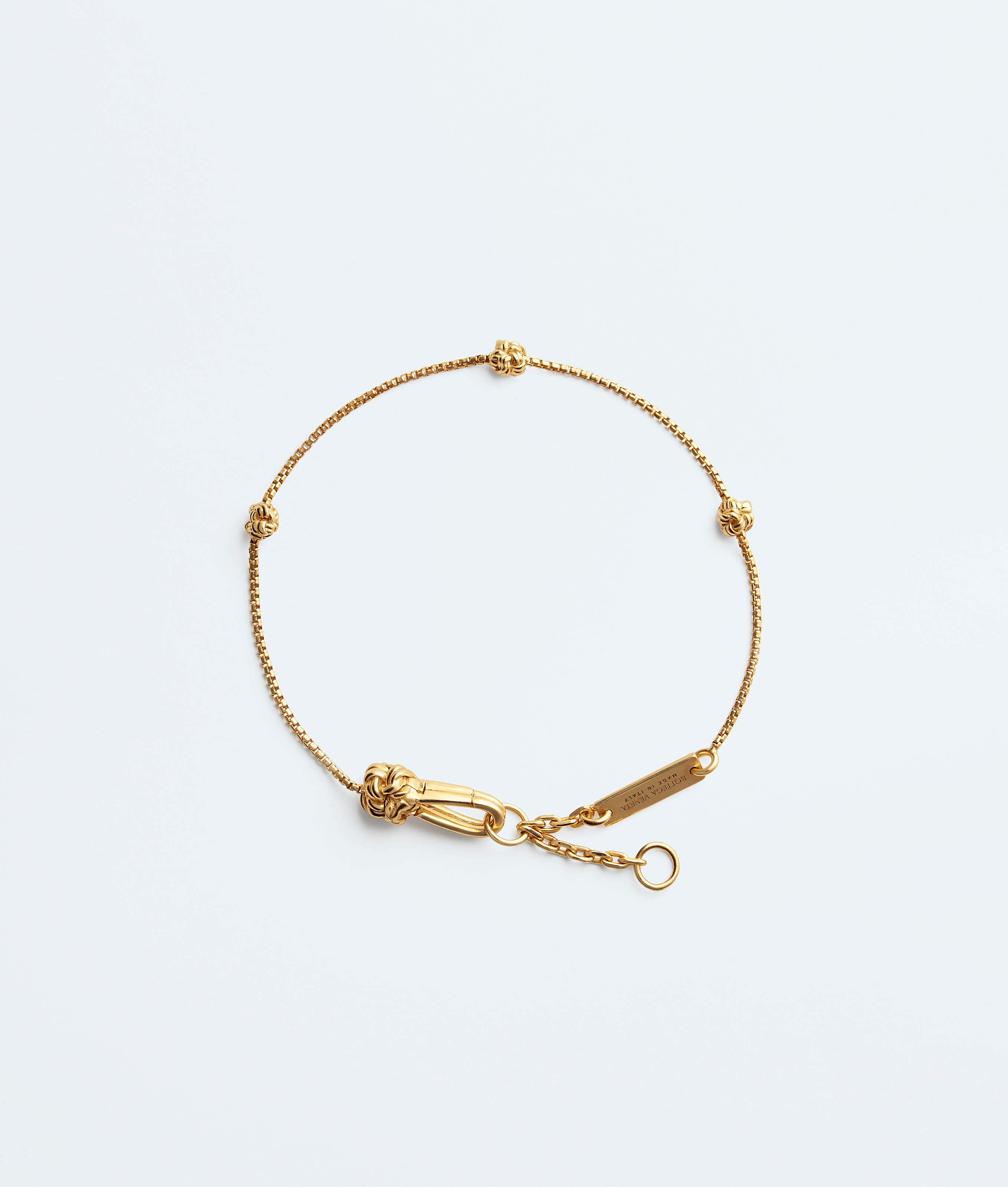 Women's Knot Bracelet in Yellow gold Bottega Veneta Luxembourg EN - Image 3