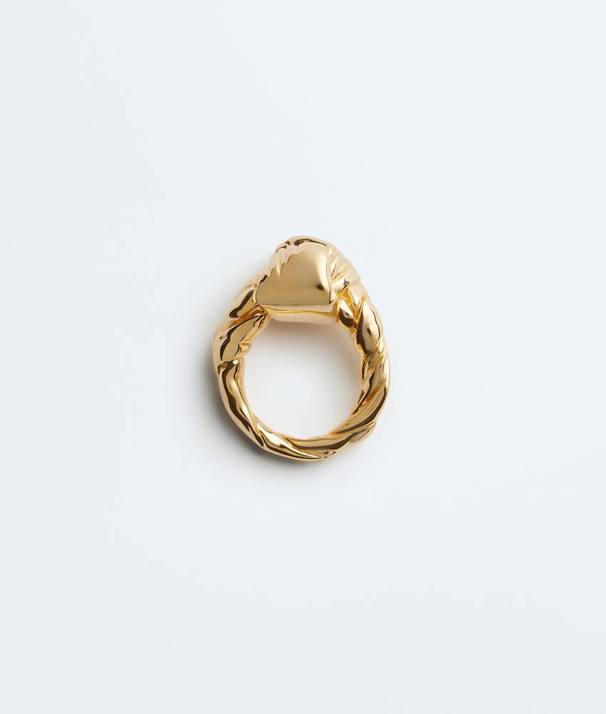 Women's Knot Ring in Yellow gold Bottega Veneta Germany EN - Image 3