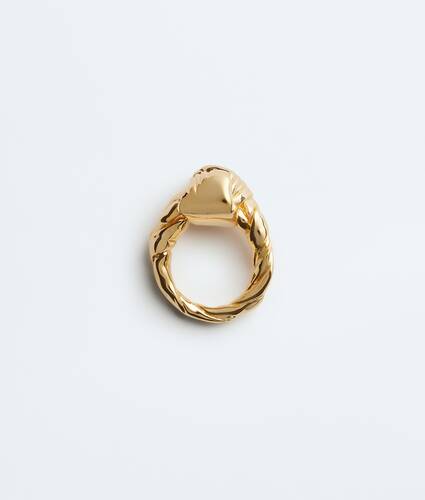 Women's Knot Ring in Yellow gold Bottega Veneta Bulgaria EN - Image 3