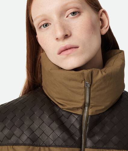 Frosted Poplin Puffer Gilet