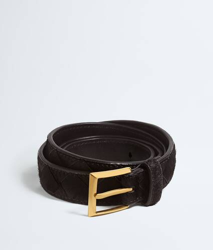 Women's Solo Belt in Dark bison Bottega Veneta United States EN - Image 1