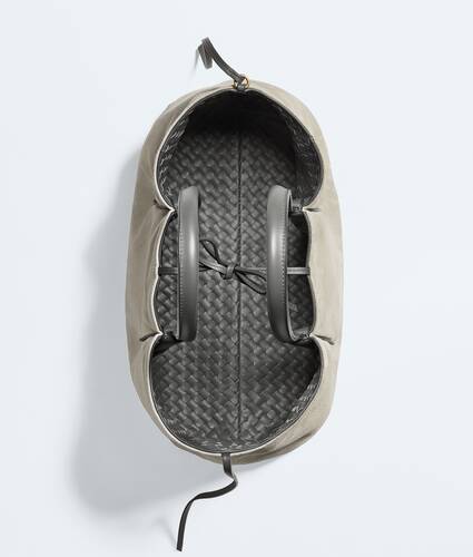 Women's Large Pinacoteca in Obsidian gray/silica gray Bottega Veneta Italy EN - Image 7