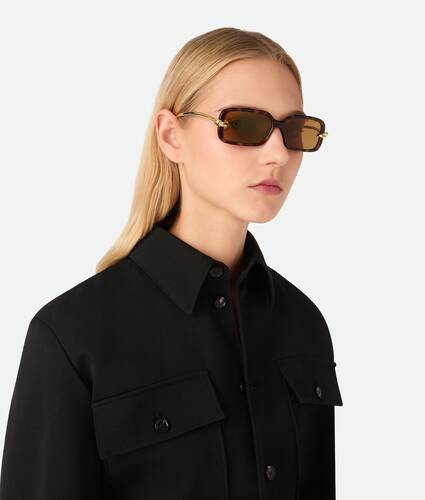 Knot Rectangular Sunglasses