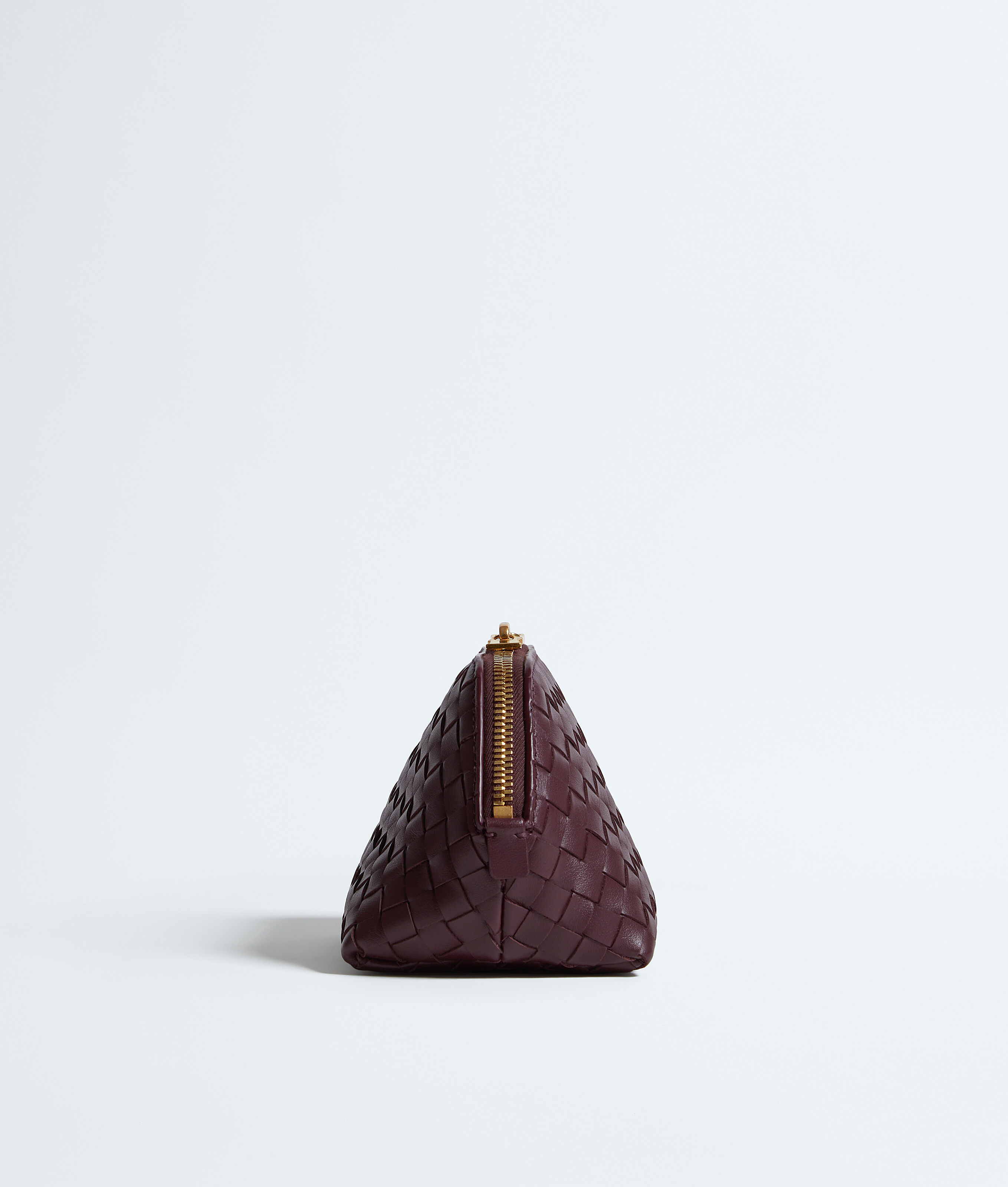 Trousse à maquillage petit format en Deep mahogany Bottega Veneta Monaco FR - Image 3