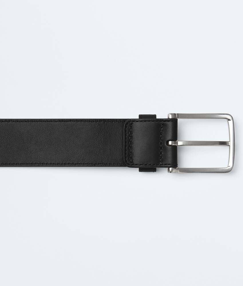 Men's Intrecciato Belt in Black Bottega Veneta Australia EN - Image 5