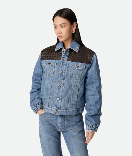 Display a large version of the product image 1 - Vintage Indigo Denim Jacket