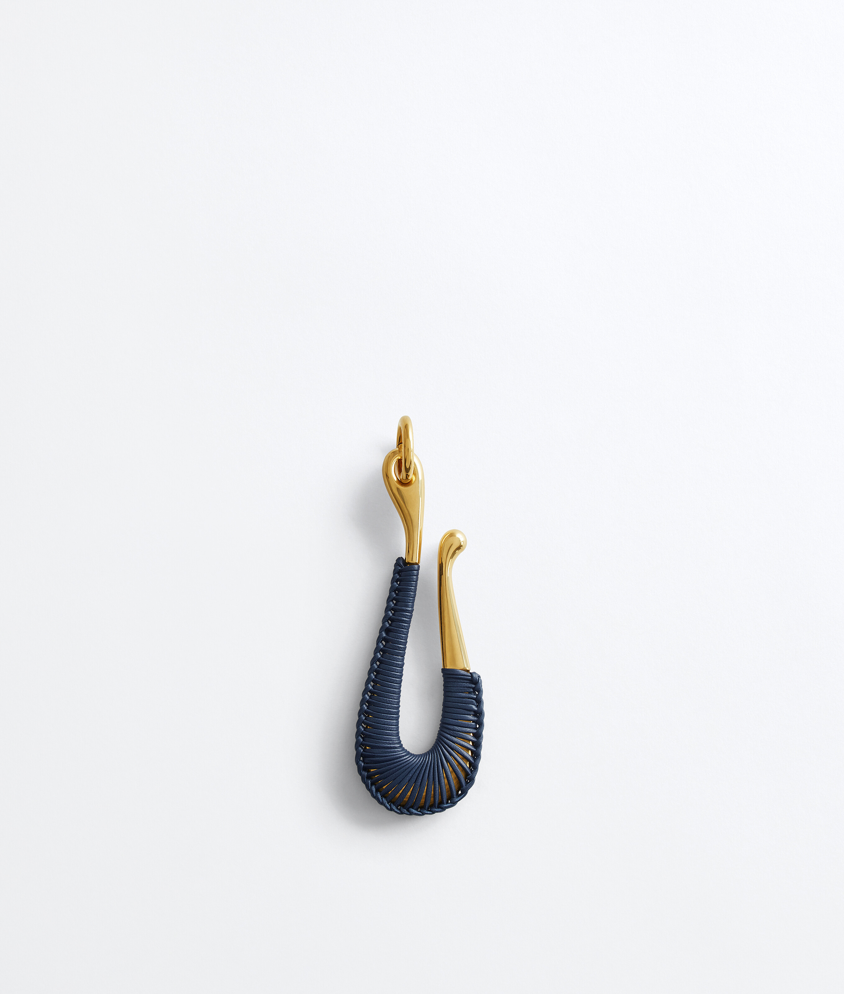 Women's Hook Key Ring in Petroleum Bottega Veneta Thailand EN - Image 1