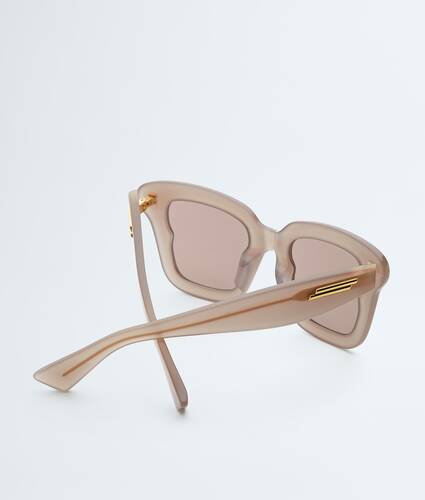 Sophia Ribbon Butterfly Sunglasses in Brown/red Bottega Veneta Romania EN - Image 3