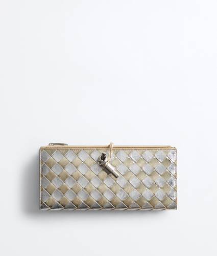 Women's Andiamo Wallet Organizer in Supermoon/silver Bottega Veneta Romania EN - Image 1