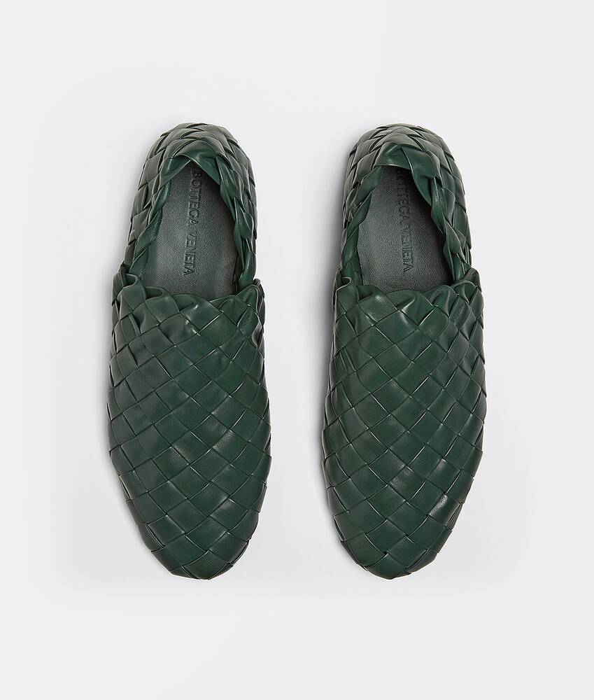 Men's Slipper in Bottle green Bottega Veneta Switzerland EN - Image 4