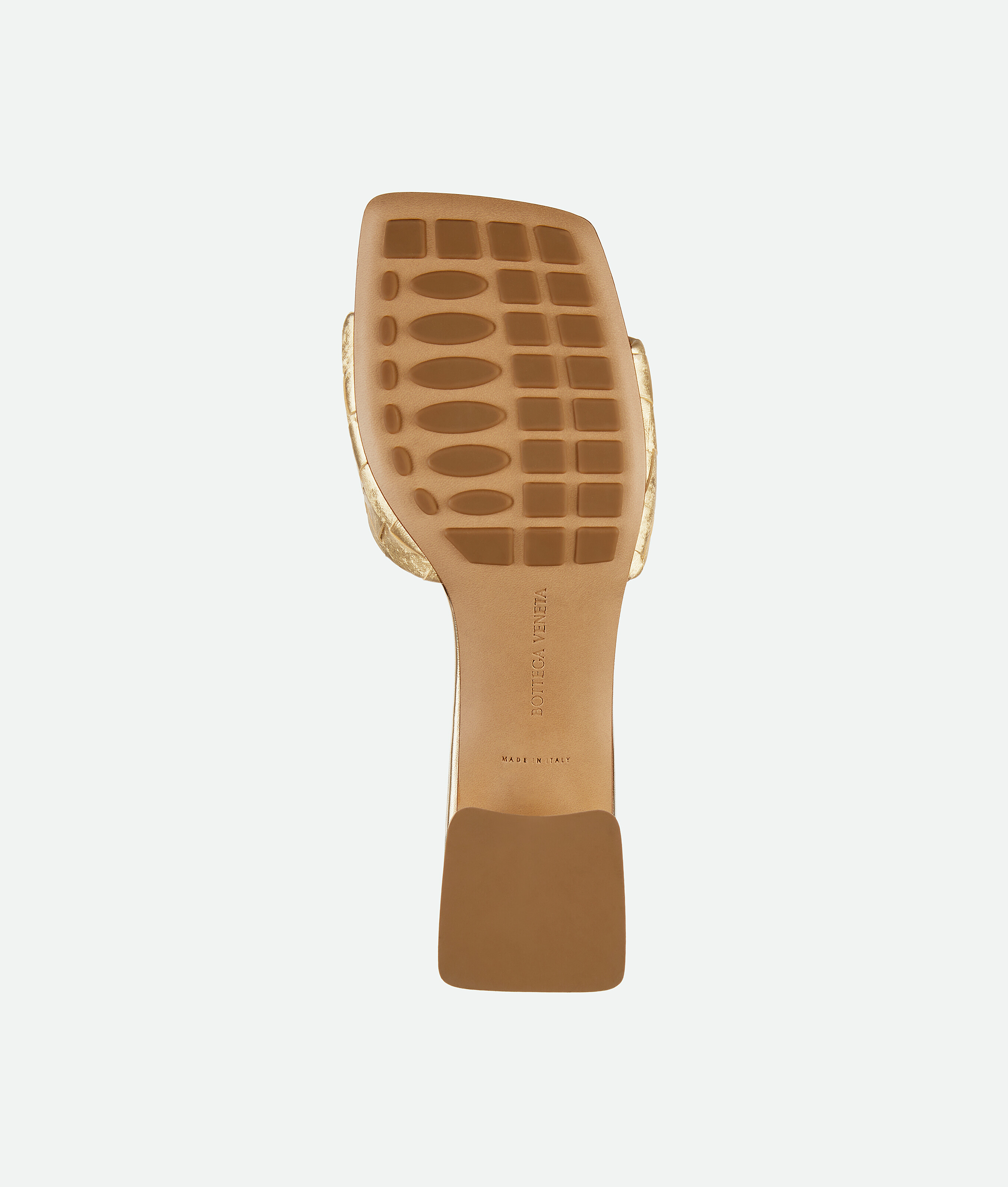 Women's Parco Mule in Gold Bottega Veneta Poland EN - Image 6