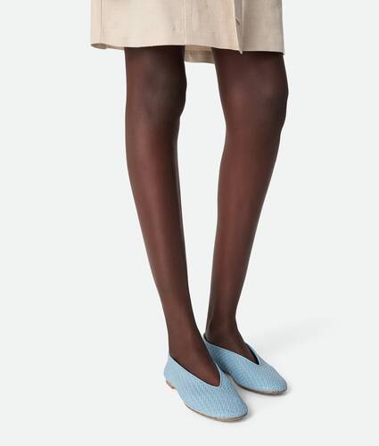 Women's Rosa Ballerina in New ice Bottega Veneta Mexico EN - Image 2