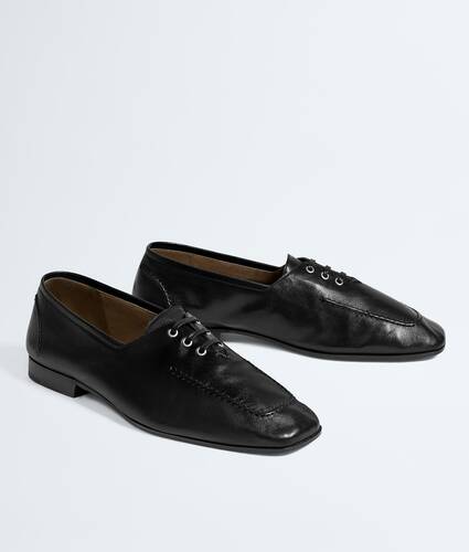 Men's Gino  Lace-Up Shoe in Black Bottega Veneta Poland EN - Image 3