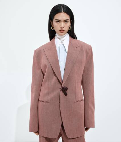 Wool and Linen Melange Jacket