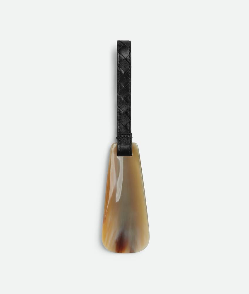 Intrecciato Shoe Horn in Black/natural Bottega Veneta South Korea EN - Image 2
