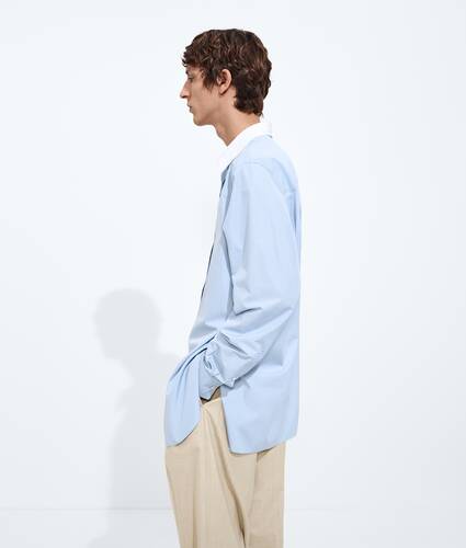 Striped Poplin Shirt