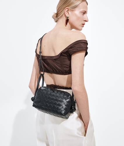 Women's Top Handle Loop in Black Bottega Veneta Cyprus EN - Image 2