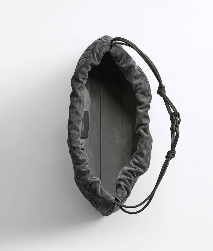 Women's Dustbag   in Obsidian gray Bottega Veneta Hungary EN - Image 4