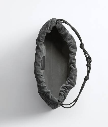 Women's Dustbag   in Obsidian gray Bottega Veneta Hungary EN - Image 4