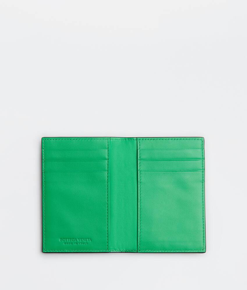 Men's Intrecciato Flap Card Case in Black grass Bottega Veneta Canada EN - Image 4