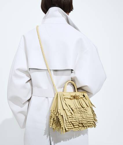 Women's Mini Andiamo in Butter yellow Bottega Veneta Greece EN - Image 2