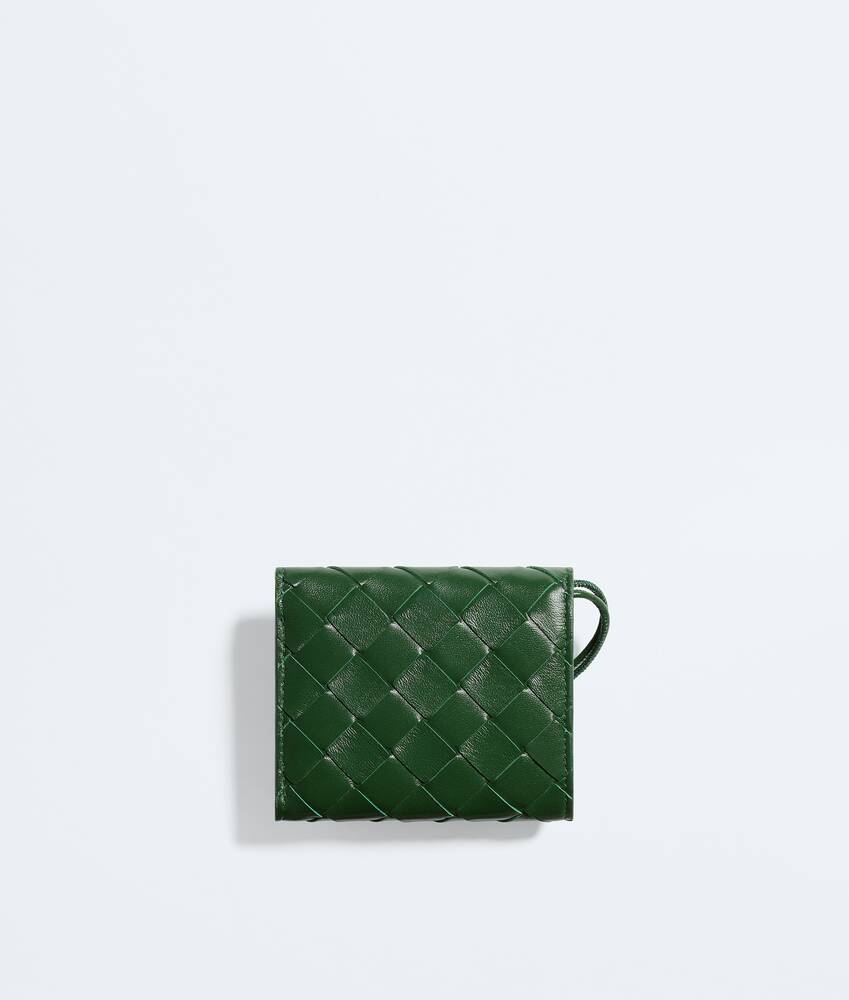 Andiamo Tri-Fold-Portemonnaie f&uuml;r Damen in Basil Bottega Veneta Deutschland DE - Image 3