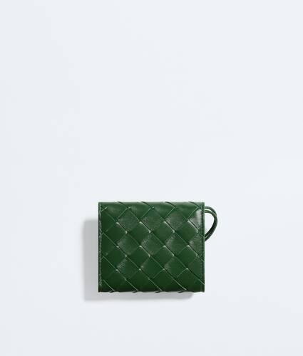 Andiamo Tri-Fold-Portemonnaie f&uuml;r Damen in Basil Bottega Veneta Deutschland DE - Image 3