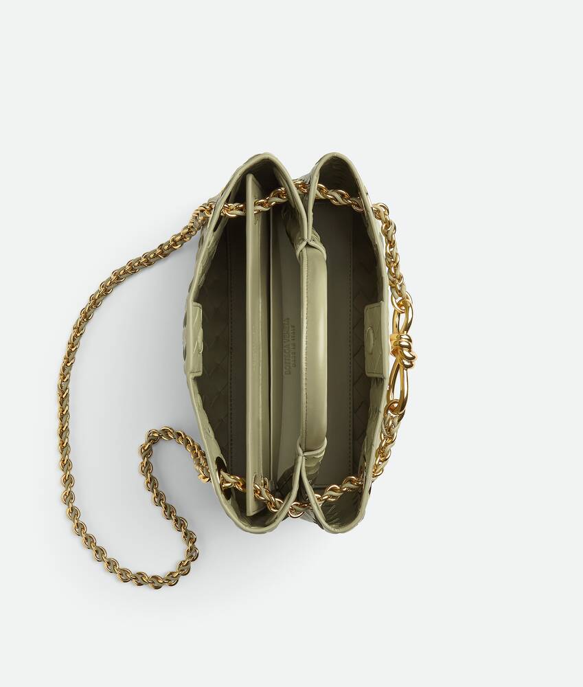 Women's Small Andiamo Chain in Travertine Bottega Veneta Hong Kong SAR China EN - Image 3