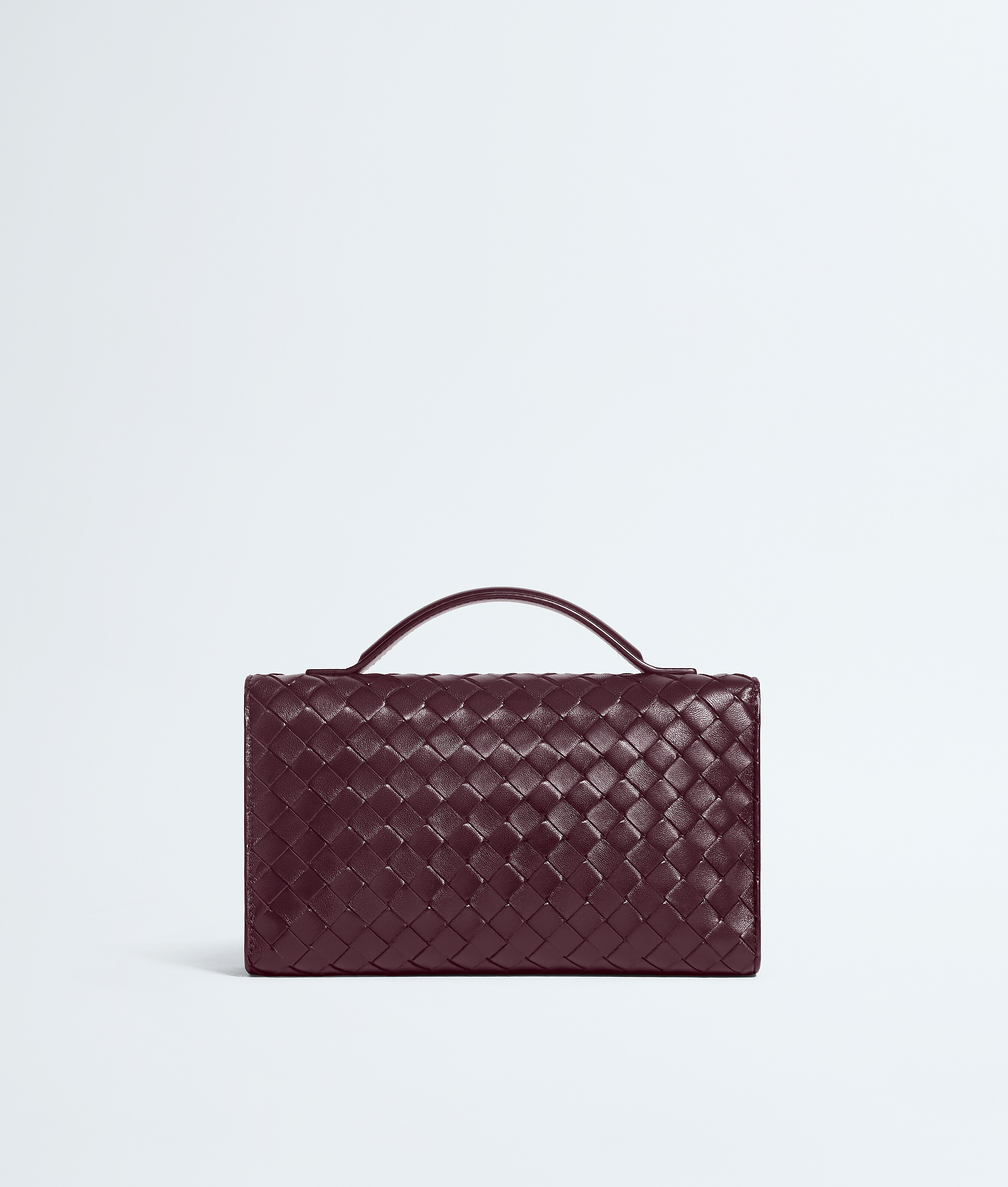 Women's Andiamo Clutch 25 in Deep mahogany Bottega Veneta Luxembourg EN - Image 5