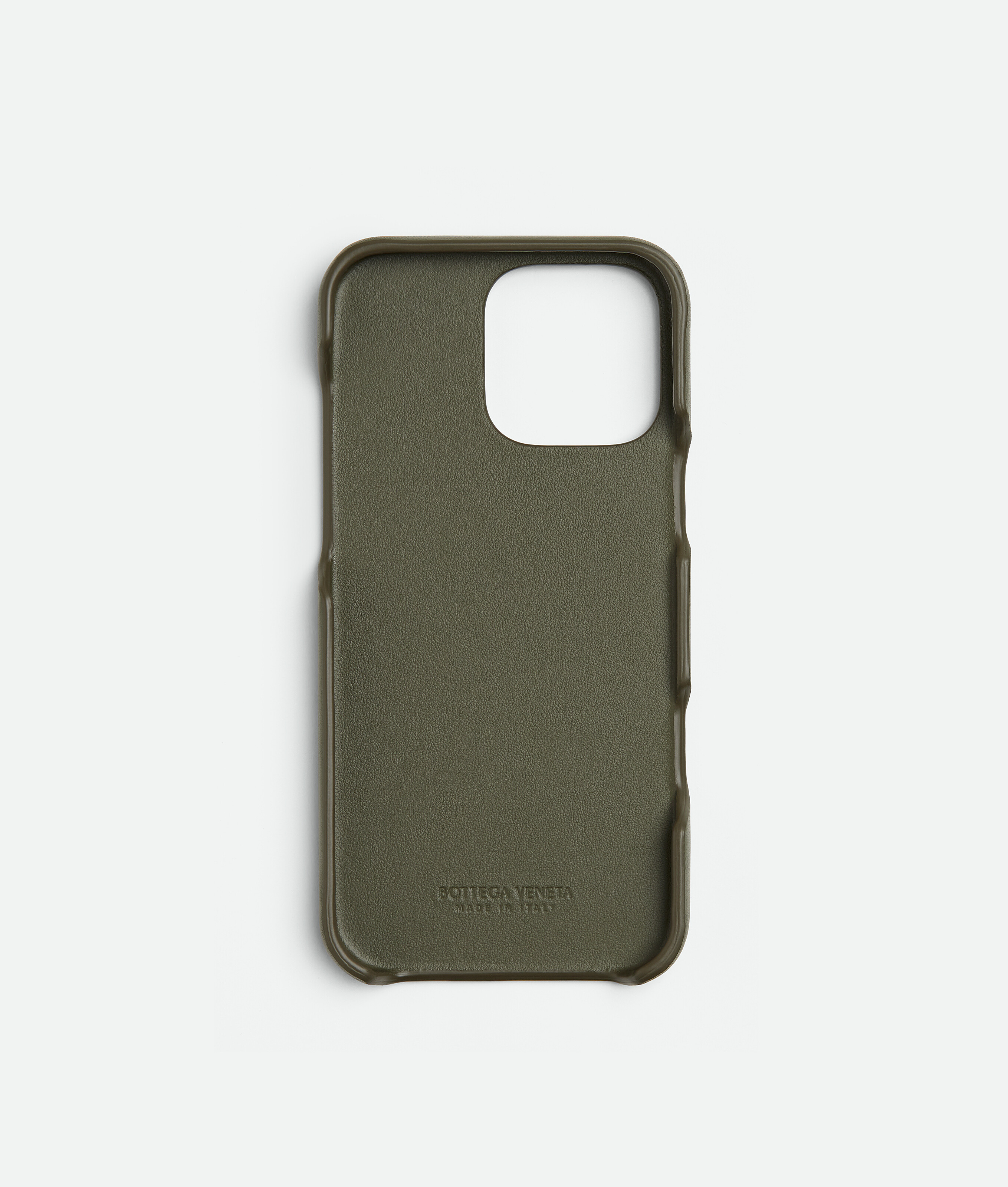 Men's Intrecciato Iphone 16 Pro Max Case in Crocodile Bottega Veneta Thailand EN - Image 2