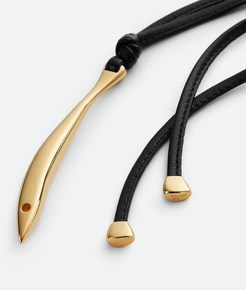 Display a large version of the product image 4 - Sardine Leather Necklace